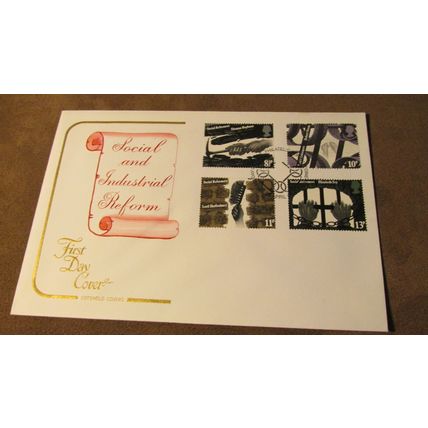 1975 GB Cotswold FDC Cover - Social & Industrial Reform