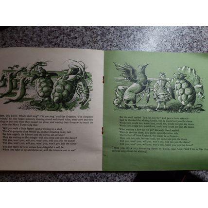 Alice's Adventure in Wonderland - BOOK ONLY - NO RECORD