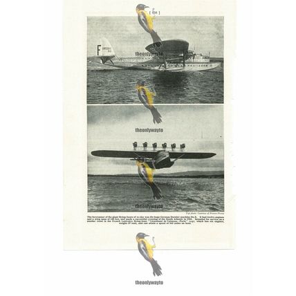 German Dornier & French Latecoere, Flying Boats, Book Illustration (Print), 1935