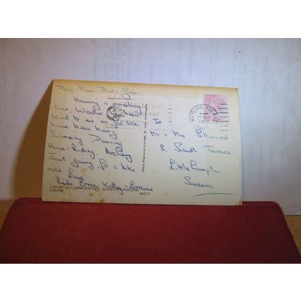 SUNSHINE HOLIDAY CENTRE. HAYLING ISLAND, HAMPSHIRE.. used postcard 1973 pm =
