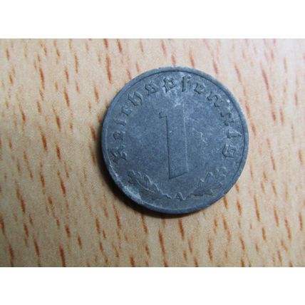 1943a 1 Pfennig Germany Third Reich Coin