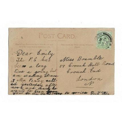 Miss Zena Dare. The Wrench Series Postcard.