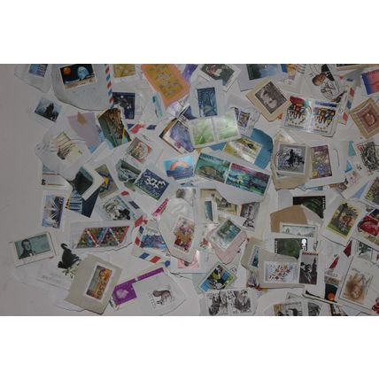 West Europe Kiloware on Paper Large & Commems 350gm over 30 years old see photos