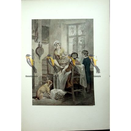 Preparing For Market, By Francis Wheatley, Book Illustration (Print), 1922