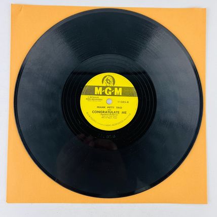 Frank Petty Trio – St. Louis Blues MGM Record 78RPM Shellac Vinyl 78 RPM