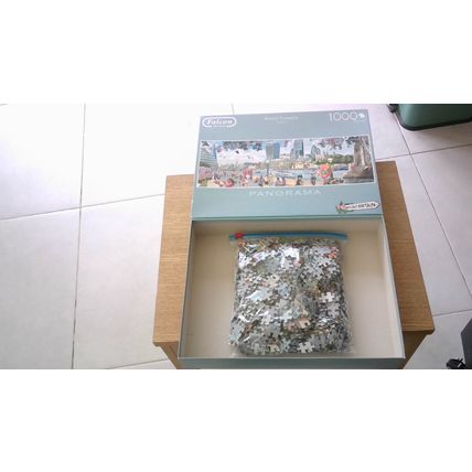 RIVER THAMES, LONDON Panorama Jigsaw Puzzle (1000 Piece) Falcon (2016)