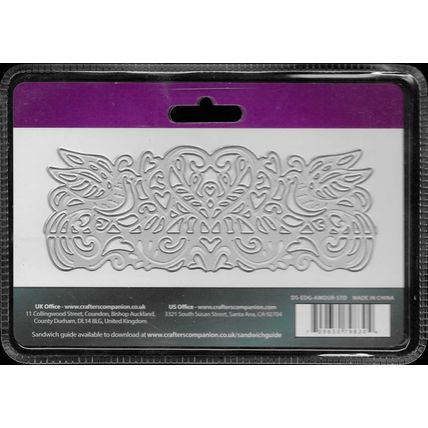 Crafter's Companion. Die'Sire. Amour Die. Die Cutting Cardmaking Crafts