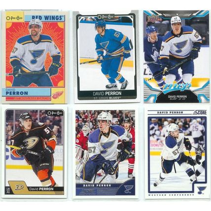 David Perron 19x card lot