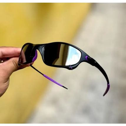 Oakley X-Metal Juliet Black Purple Mirrored Sunglasses