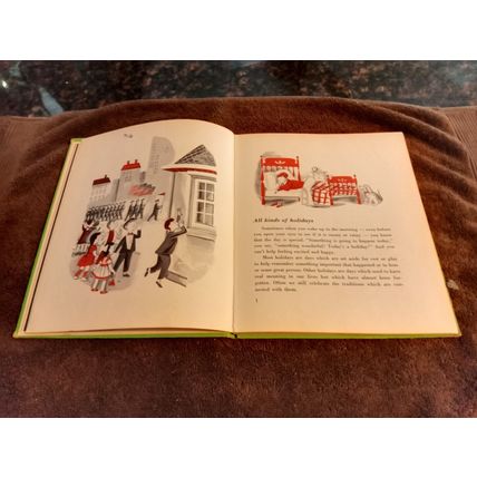 Basic Reader The First Book Of Holidays By Bernice Burnett 1955
