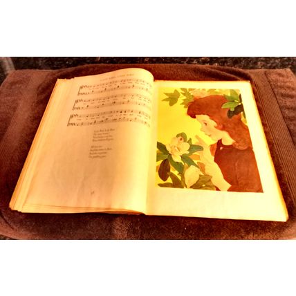 Children's Book Sing Mother Goose By Opal Wheeler First Edition 1945