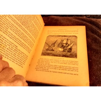 Children's Book Robinson Crusoe &The White Cat By McLoughlin Bros Circa 1900