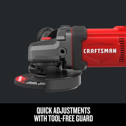 CRAFTSMAN V20* Angle Grinder, Small, 4-1/2-Inch, Tool Only (CMCG400B)