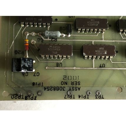 HUGHES AIRCRAFT CO 82577 82S77 PCB CPU CIRCUIT BOARD INTERFACE ASSY 3068254 ,SJ