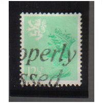 1971/93 GB SCOTLAND 12 1/2P LIGHT EMERALD F/U SGS38