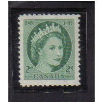 1954 canada queen elizabeth11 2c mm sg464