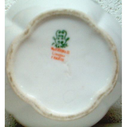 VINTAGE ' LIMOGES FLORAL TEA POT ' France