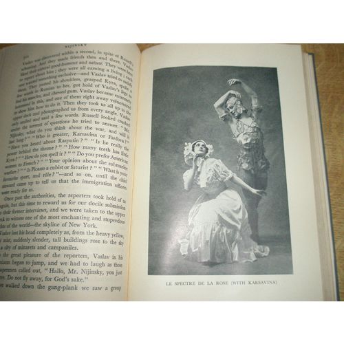 Nijinsky - Romola Nijinsky - 1936 Hardback Book