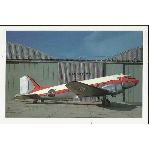 Aviation NASA DC-3 Postcard by Mary Jayne (MJ1042)