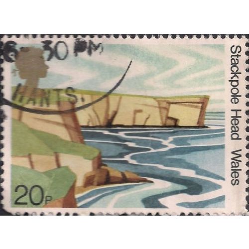 GB, Stackpole Head, Wales, multicolour 1981, 20p, #2