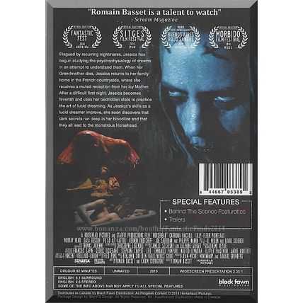 DVD - HorseHead (2015) *Lilly-Fleur Pointiaux / Phillipe Nahon / Horror*