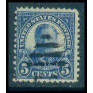 Used 637 5c Theodore Roosevelt Average Plus M10032