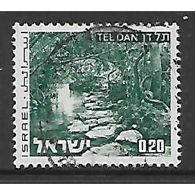 ISRAEL 1971 LANDSCAPES 20a GREEN TEL DAN SG 497 FINE USED