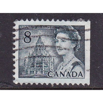 CANADA 1967-73 8c COIL STAMP USED