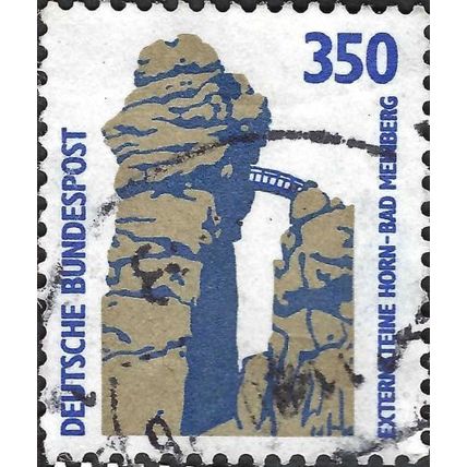 GERMANY, Rock formation, Horn-Bad Meinberg, blue 1989, 500pf, #2