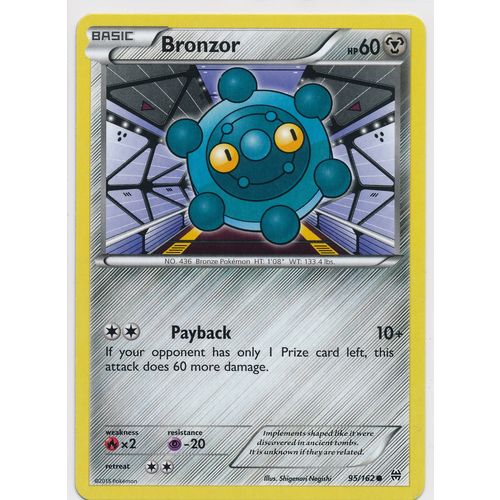 Pokemon XY BREAKThrough #095/162 Bronzor