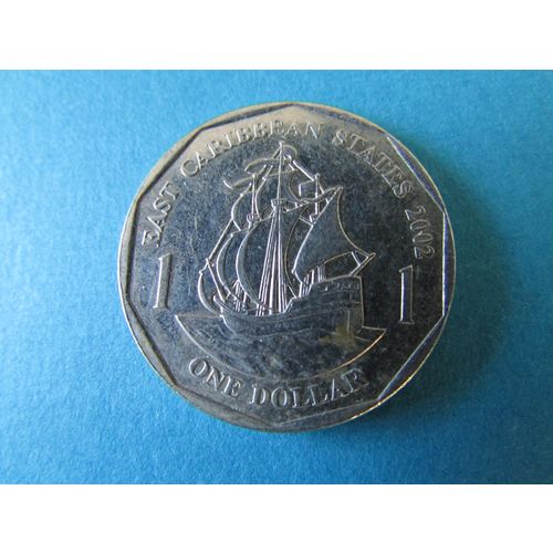 2002 ELIZABETH II EAST CARIBBEAN STATES ONE DOLLAR FREE POST. AK