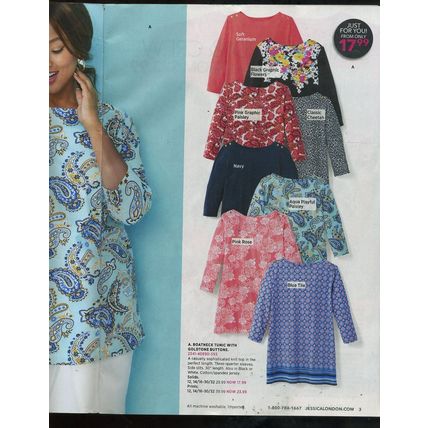 JESSICA LONDON Plus-Size Women's Fashion & Lingerie CATALOG Spring 2020