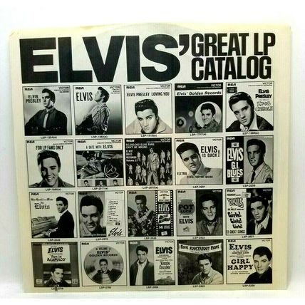 1976 Elvis Presley - His Hand in Mine LP Vinyl Record Album (P7)