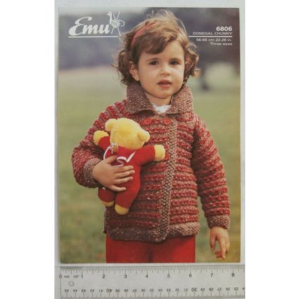 Vintage: Emu 6806 girl's coat, chunky