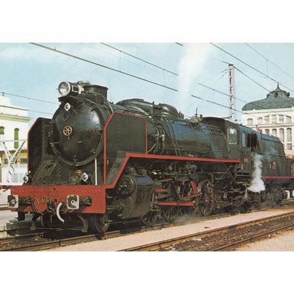 Tipo Mikado MTM Macosa Babcock Wilcox Lleida Train Postcard