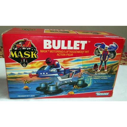 Bullet Kenner MASK Mobile Armored Strike Kommand Kenner 1986 German MISB