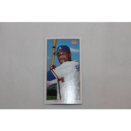 Gary Sheffileld 2002 Topps 206 POLAR BEAR MINI NO. 192A