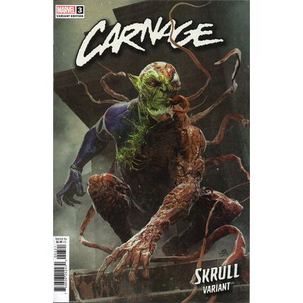 MARVEL VARIANT - CARNAGE NO. 3 SKRULL COVER (2022)