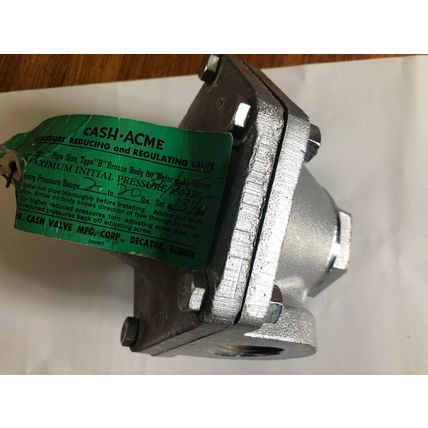 1 1/4" CASH VALVE PRESSURE REGULATOR,CASH ACME 1 1/4" PRESSURE REDUCING VALVE,EW
