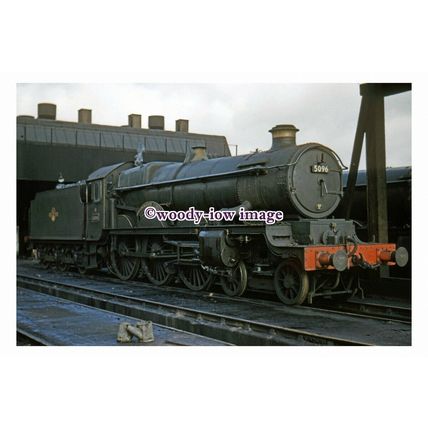 pu2372 - Engine No.5096 Bridgwater Castle, Cardiff Canton Shed - print 6x4