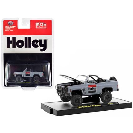 1973 Chevrolet K5 Blazer Open Top "Holley" Gray with Black Hood Limited Editi...
