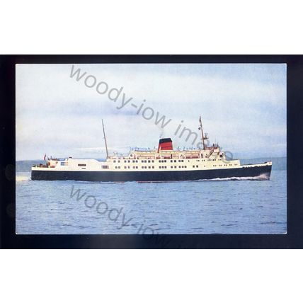 f2409 - IOM Ferry - Manx Maid - built 1962 - postcard