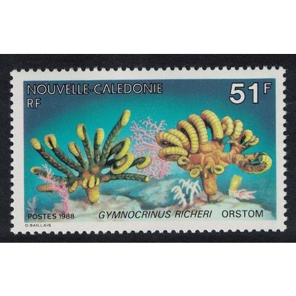 New Caledonia Marine Fauna 'Gymnocrinus richeri' 1988 MNH SG#832