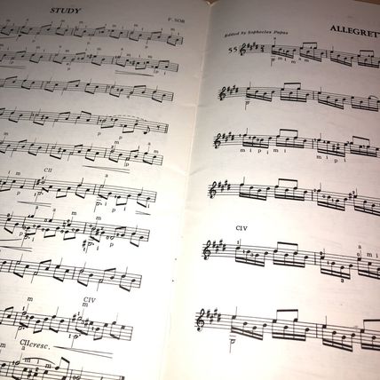 Sixty Short Pieces For Guitar- Fernando Sor. 2 Volumes. 1967. Rare Item.