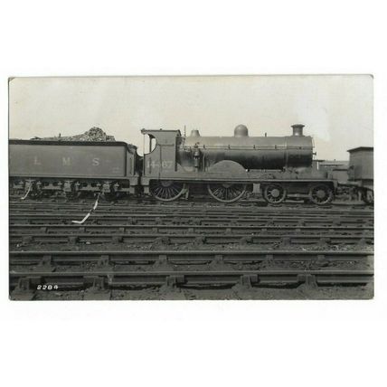 LMS Loco No 14467. RP Postcard.
