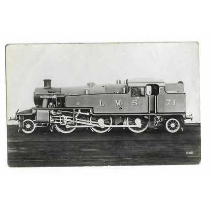 LMS Loco No 71. RP Postcard.