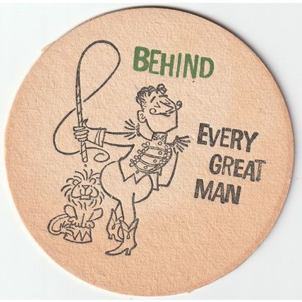 BEER MAT - WORTHINGTON BREWERY - GREEN SHIELD - (Cat 037) - (1960)