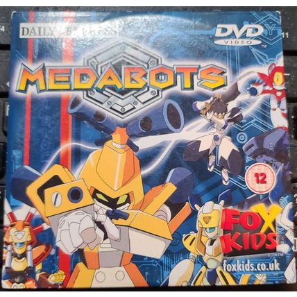 Medabots DVD Promo The Daily Express Jetix Fox Kids Rare Animated