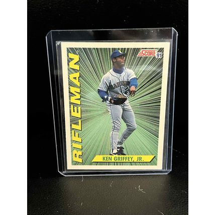 Ken Griffey Jr. #697 | 1991 Score Baseball Trading Card