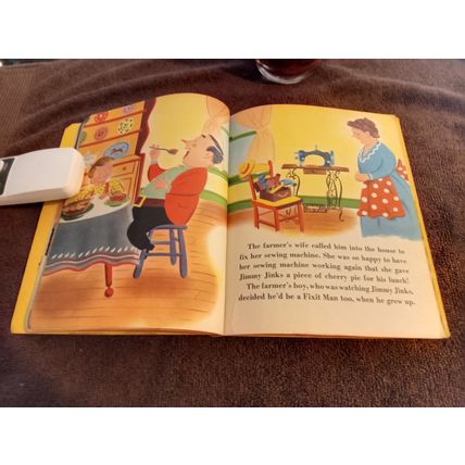 Old Vintage Treasure Books The Fix It Man Very/Good+ 4.5 Or Better Shape 1952